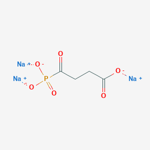 molecular formula C4H4Na3O6P B2413962 Succinyl phosphonate trisodium salt 