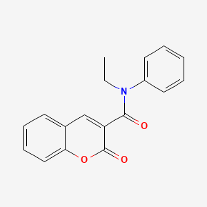 N-ethyl-2-oxo-N-phenyl-2H-chromene-3-carboxamide