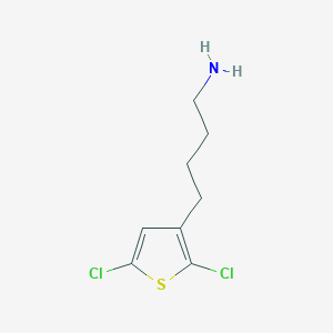 4-(2,5-Dichlorothiophen-3-yl)butan-1-amine