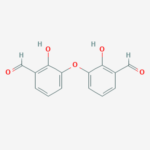 3-(3-Formyl-2-hydroxyphenoxy)-2-hydroxybenzaldehyde