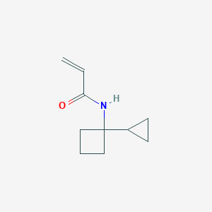 B2414105 N-(1-Cyclopropylcyclobutyl)prop-2-enamide CAS No. 2281709-14-4