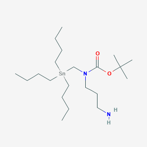 molecular formula C21H46N2O2Sn B2414345 SnAP DA Reagent CAS No. 1577233-73-8