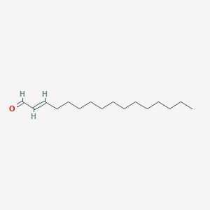 molecular formula C16H30O B024144 2-Hexadecenal CAS No. 22644-96-8
