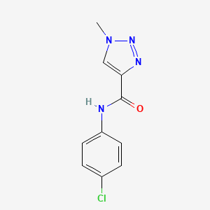 N-(4-chlorophenyl)-1-methyl-1H-1,2,3-triazole-4-carboxamide