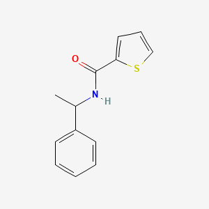 N-(1-phenylethyl)thiophene-2-carboxamide
