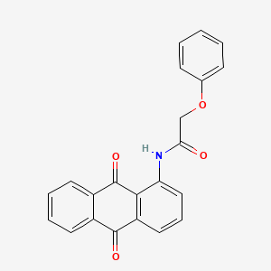 N-(9,10-dioxo-9,10-dihydroanthracen-1-yl)-2-phenoxyacetamide