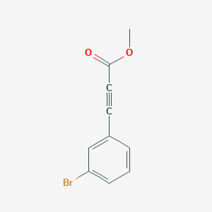 molecular formula C10H7BrO2 B2414668 Methyl 3-(3-bromophenyl)prop-2-ynoate CAS No. 204459-05-2