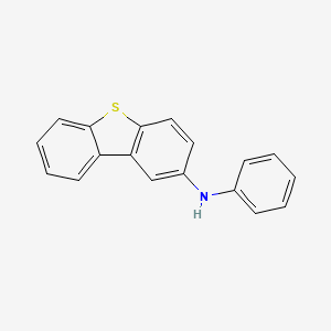 molecular formula C18H13NS B2414862 N-phenyl dibenzothiophen-2-amine CAS No. 1300028-91-4