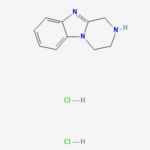 1,2,3,4-Tetrahydropyrazino[1,2-a]benzimidazole;dihydrochloride