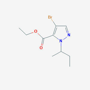 ethyl 4-bromo-1-sec-butyl-1H-pyrazole-5-carboxylate