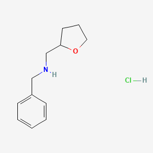 1-Phenyl-N-(tetrahydro-2-furanylmethyl)methanamine hydrochloride