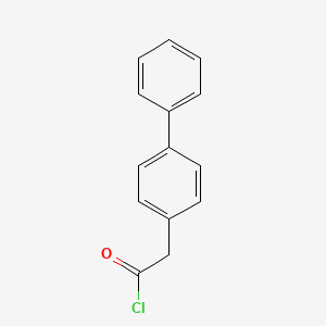 molecular formula C14H11ClO B2415540 2-(Biphenyl-4-YL)acetyl chloride CAS No. 39889-69-5