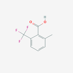 molecular formula C9H7F3O2 B2415597 2-Methyl-6-(trifluoromethyl)benzoic acid CAS No. 1104383-68-7