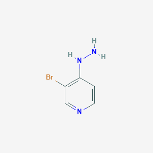 molecular formula C5H6BrN3 B2415645 3-Bromo-4-hydrazinylpyridine CAS No. 1202941-04-5