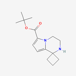Tert-butyl spiro[3,4-dihydro-2H-pyrrolo[1,2-a]pyrazine-1,1'-cyclobutane]-6-carboxylate