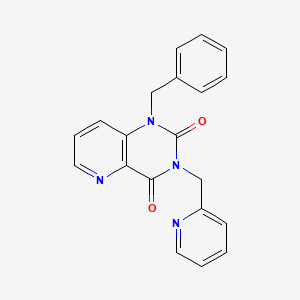 1-benzyl-3-(pyridin-2-ylmethyl)pyrido[3,2-d]pyrimidine-2,4(1H,3H)-dione