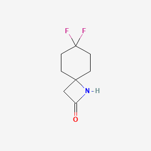 7,7-Difluoro-1-azaspiro[3.5]nonan-2-one