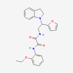 N1-(2-ethoxyphenyl)-N2-(2-(furan-2-yl)-2-(indolin-1-yl)ethyl)oxalamide