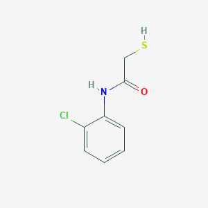 molecular formula C8H8ClNOS B2415832 N-(2-chlorophenyl)-2-mercaptoacetamide CAS No. 17223-64-2