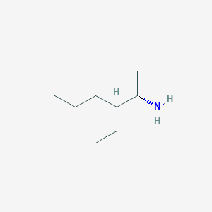 (2S)-3-ethylhexan-2-amine