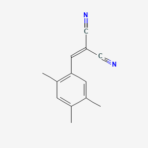 (2,4,5-Trimethylbenzylidene)malononitrile