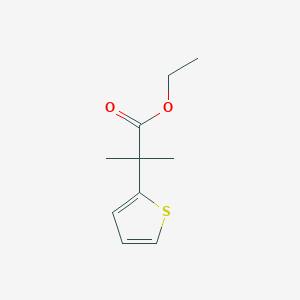 Ethyl 2-methyl-2-(thiophen-2-yl)propanoate
