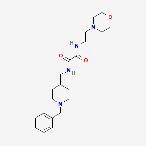 N1-((1-benzylpiperidin-4-yl)methyl)-N2-(2-morpholinoethyl)oxalamide
