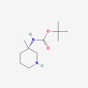 (3S)-3-(Boc-amino)-3-methylpiperidine