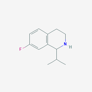 7-Fluoro-1-(propan-2-yl)-1,2,3,4-tetrahydroisoquinoline