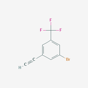 1-Bromo-3-ethynyl-5-(trifluoromethyl)benzene