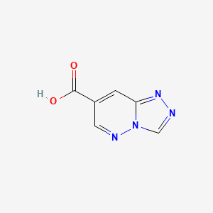 [1,2,4]Triazolo[4,3-b]pyridazine-7-carboxylic acid