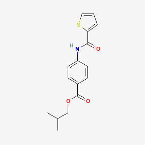 Isobutyl 4-(thiophene-2-carboxamido)benzoate