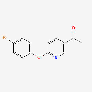 5-Acetyl-2-(4-bromophenoxy) pyridine