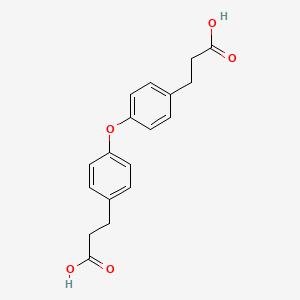3-[4-[4-(2-carboxyethyl)phenoxy]phenyl]propanoic Acid