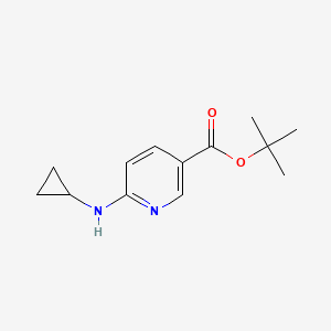 Tert-butyl 6-(cyclopropylamino)pyridine-3-carboxylate
