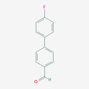 molecular formula C13H9FO B024167 4'-Fluorobiphenyl-4-carbaldehyde CAS No. 60992-98-5