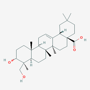 molecular formula C30H48O4 B241678 Scutellaric Acid CAS No. 102919-76-6