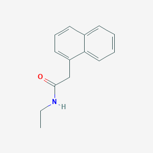 molecular formula C14H15NO B2417249 N-ethyl-2-(1-naphthyl)acetamide CAS No. 1140-55-2