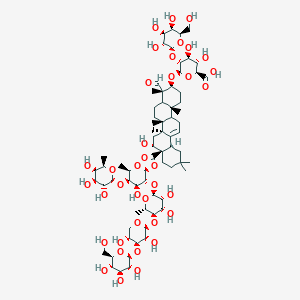 molecular formula C71H112O37 B2417509 Vaccaroside I CAS No. 1052721-36-4