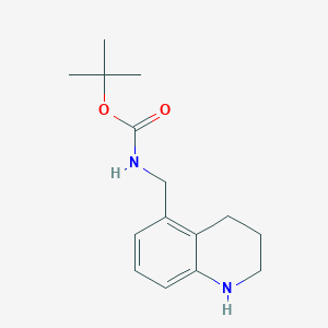tert-Butyl ((1,2,3,4-tetrahydroquinolin-5-yl)methyl)carbamate