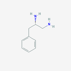molecular formula C9H14N2 B024176 (2S)-3-Phenyl-1,2-propanediamine CAS No. 85612-60-8