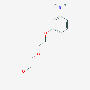 m-PEG2-O-Ph-3-NH2