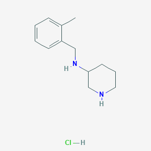B2417714 N-(2-Methylbenzyl)piperidin-3-amine hydrochloride CAS No. 1289384-74-2