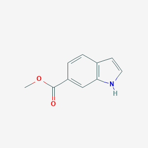 molecular formula C10H9NO2 B024179 Methyl indole-6-carboxylate CAS No. 50820-65-0