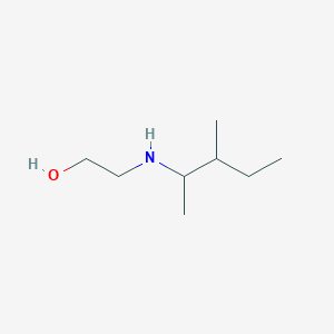 molecular formula C8H19NO B2417910 2-[(3-Methylpentan-2-yl)amino]ethan-1-ol CAS No. 1038368-17-0