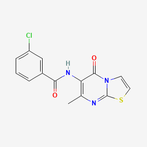 1-[(2,5-dimethylphenyl)sulfonyl]-N-(4-fluorobenzyl)-3-methylpiperidine-3-carboxamide