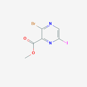 Methyl 3-bromo-6-iodopyrazine-2-carboxylate