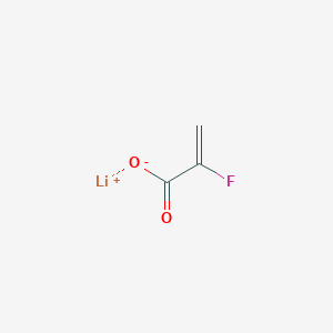 molecular formula C3H2FLiO2 B2418015 Lithium;2-fluoroprop-2-enoate CAS No. 288569-85-7