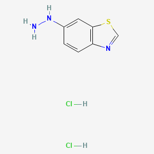 1,3-Benzothiazol-6-ylhydrazine;dihydrochloride