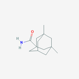 molecular formula C13H21NO B241805 3,5-dimethyladamantane-1-carboxamide 
